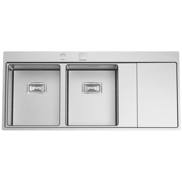 Sinks XERON 1160 DUO levý 1,2mm - RDXEK11652022L