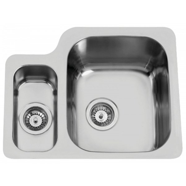 Sinks DUO 571.1 V 1,0mm pravý leštěný - RDDUL57145011VP
