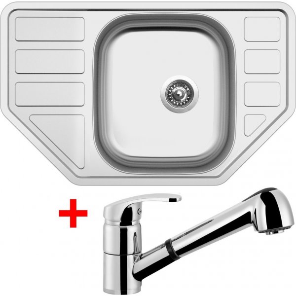 Sinks CORNO 770 V+LEGENDA S - CO770VLESCL