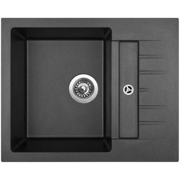 Sinks CRYSTAL 615 Metalblack - ACRCR61550074