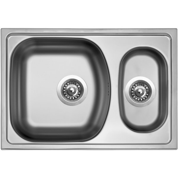 Sinks TWIN 620.1 V 0,6mm matný - STSTWM62044016V