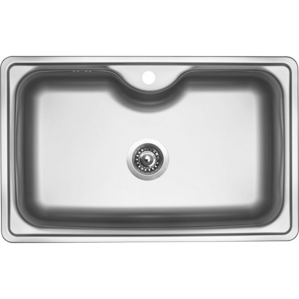 Sinks BIGGER 800 V 0,8mm matný - STSBIM8005008V