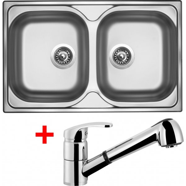 Sinks CLASSIC 800 DUO V+LEGENDA S - CL800VLESCL