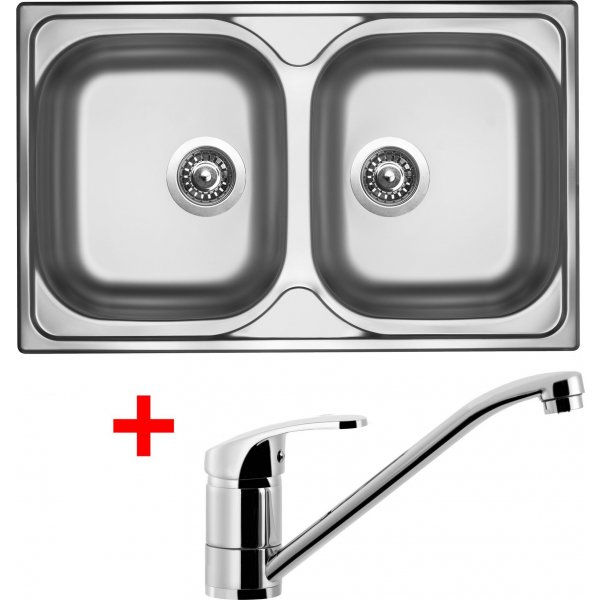 Sinks CLASSIC 800 DUO V+PRONTO - CL800VPRCL