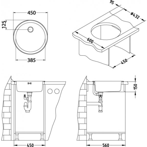 FORM 10, DEKOR fi 70, průměr 450 F