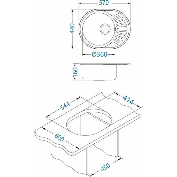 CIKLO 10 DEKOR 570x440x160 mm