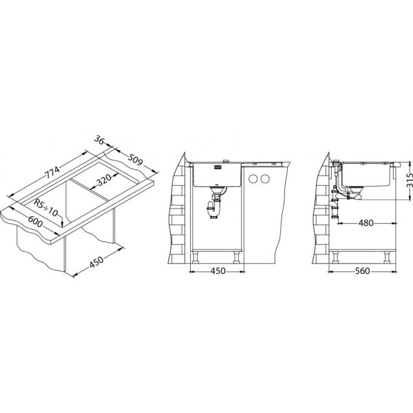 PURE 40 KMB - L 790x525 mm F