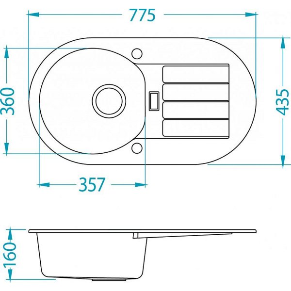 NIAGARA 40 G-11 bílá (780x435mm)+ pop- up sifon F