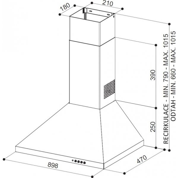 STRIP SMART PB BK A90/3