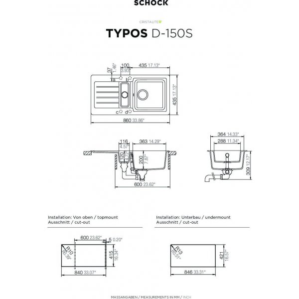 SCHOCK TYPOS D-150S Nero