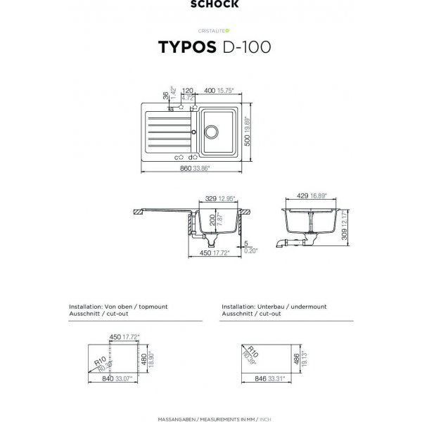 SCHOCK TYPOS D-100 Nero