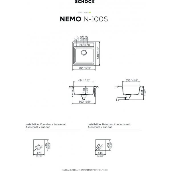 SCHOCK NEMO N-100S Nero