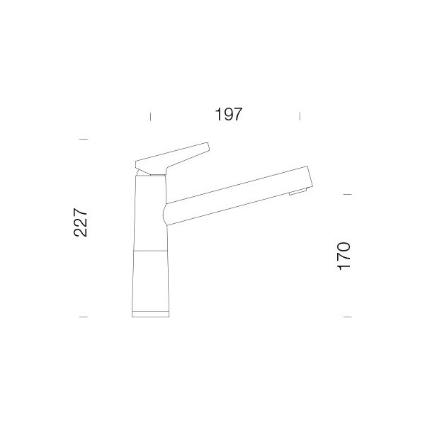 Kuchyňská baterie SCHOCK SC 510 Cristadur® Stone 554000