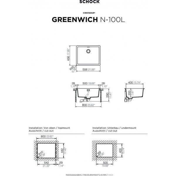 SCHOCK GREENWICH N-100L PURO