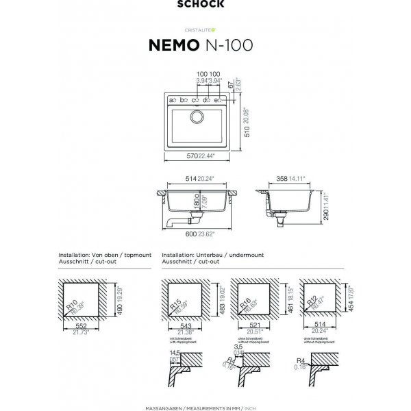 AKCE SCHOCK NEMO N-100 Nero