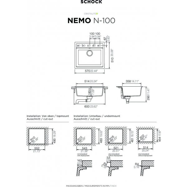 AKCE SCHOCK NEMO N-100 Asphalt