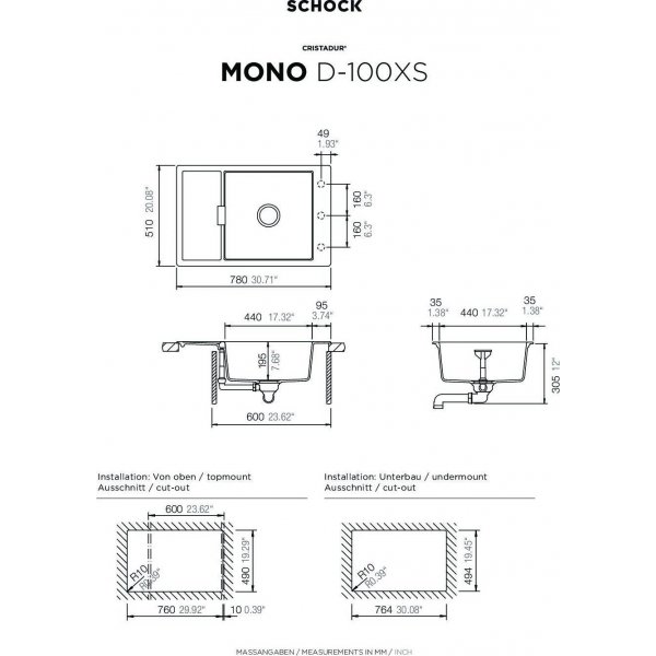 SCHOCK MONO D-100XS Bronze