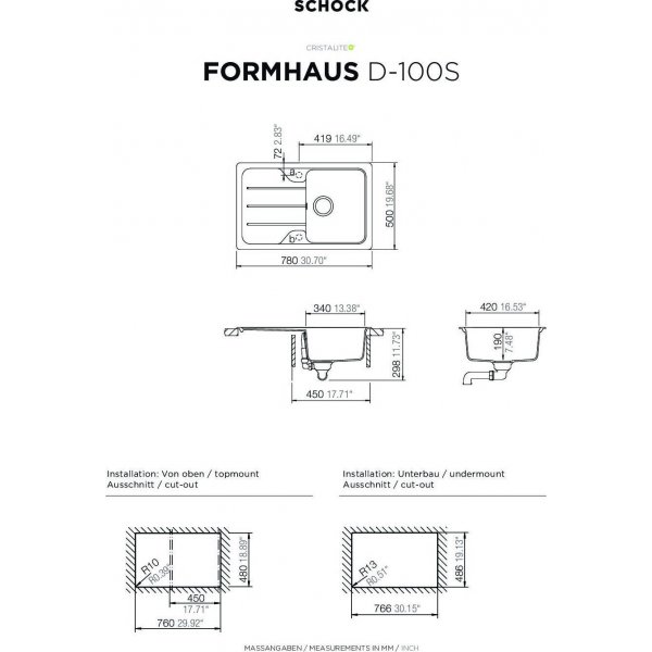 SCHOCK FORMHAUS D-100S Onyx