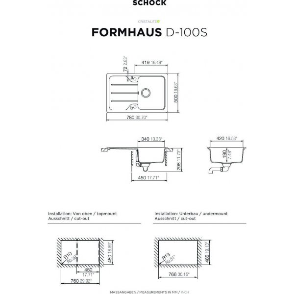 SCHOCK FORMHAUS D-100S Asphalt