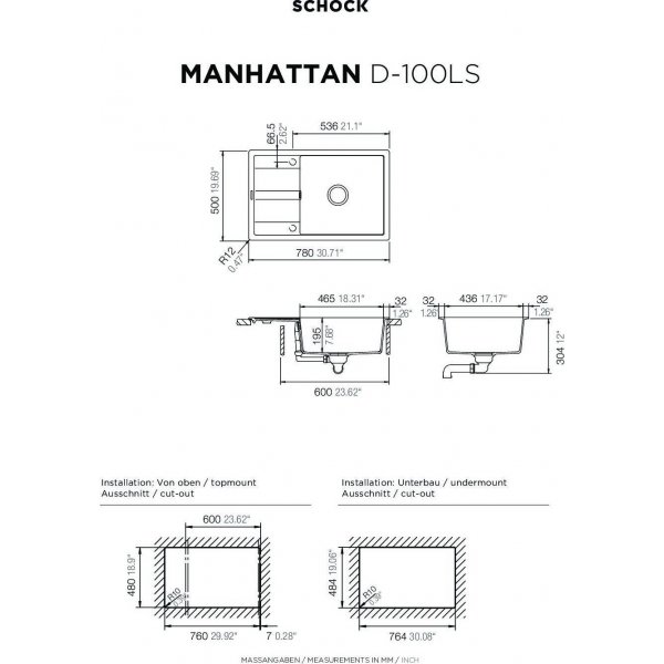 AKCE SCHOCK MANHATTAN D-100LS Croma