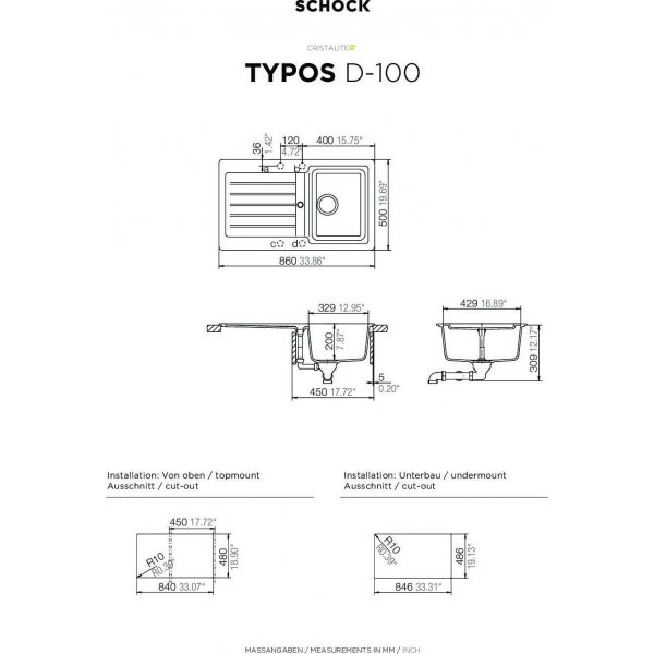 SCHOCK TYPOS D-100 Asphalt