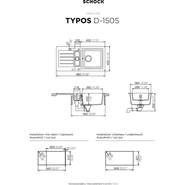 SCHOCK TYPOS D-150S Croma