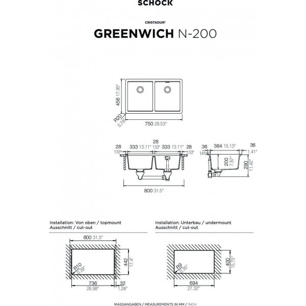 SCHOCK Greenwich N-200 Bronze