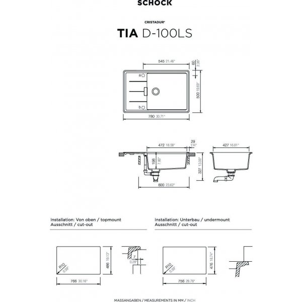 AKCE SCHOCK TIA D-100LS Magma