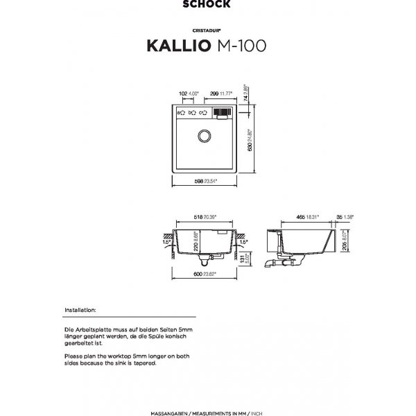 SCHOCK KALLIO M-100 Dusk Green Line