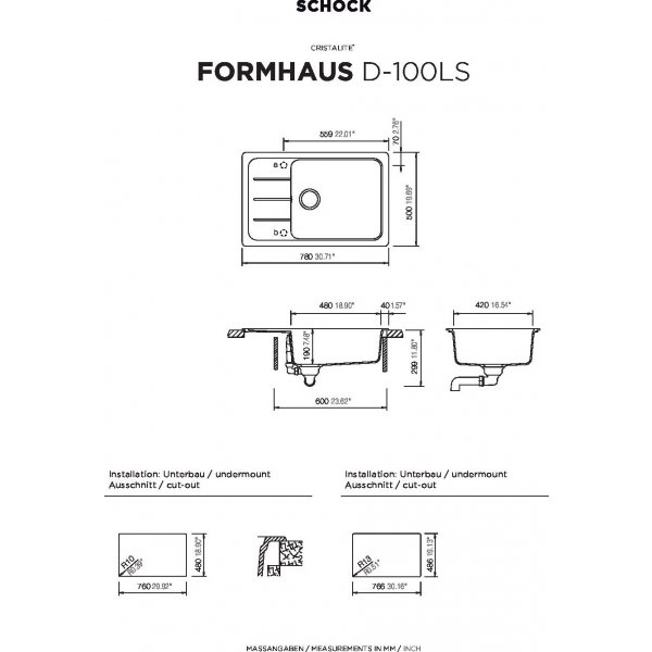SCHOCK FORMHAUS D-100LS Asphalt