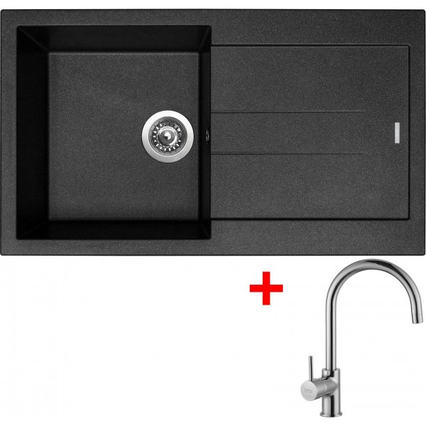 Sinks AMANDA 860 Metalblack + Vitalia - G13874