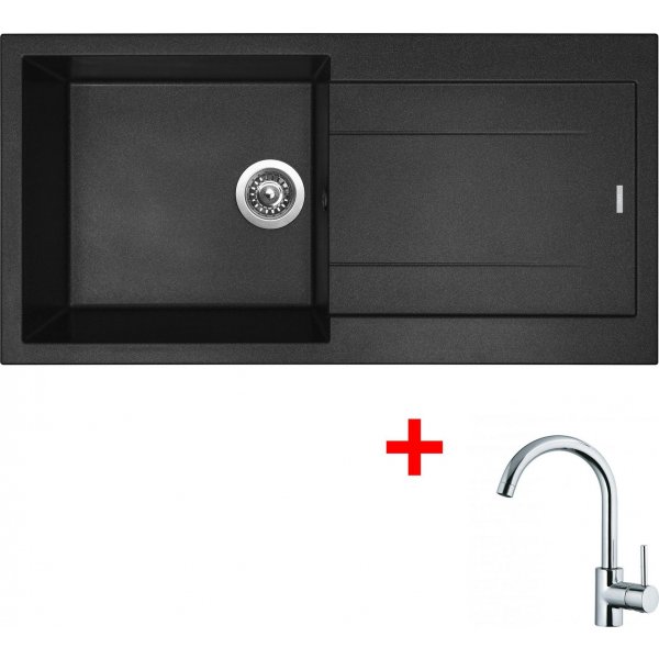 Sinks AMANDA 990 Nanoblack+MIX 35 - G197N6