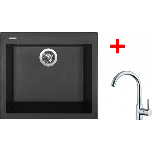 Sinks CUBE 560 Nanoblack+MIX 35 - G181N6