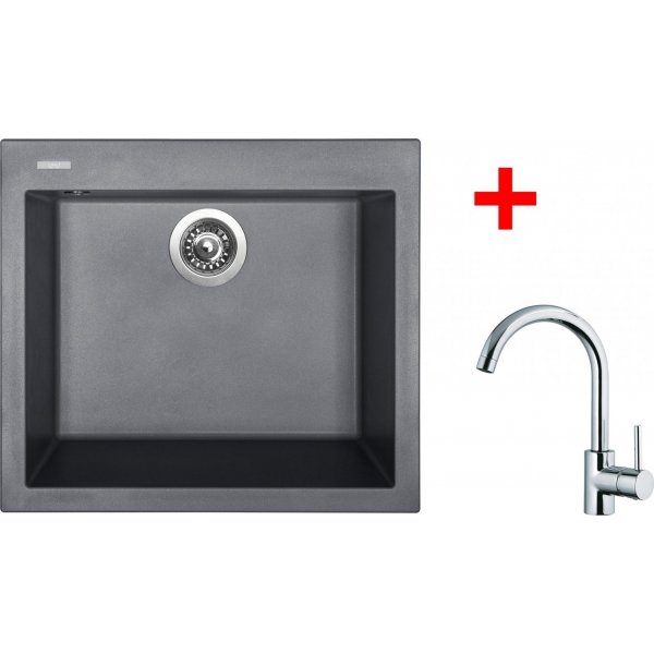 Sinks CUBE 560 Nanogrey+MIX 35 - G181N4