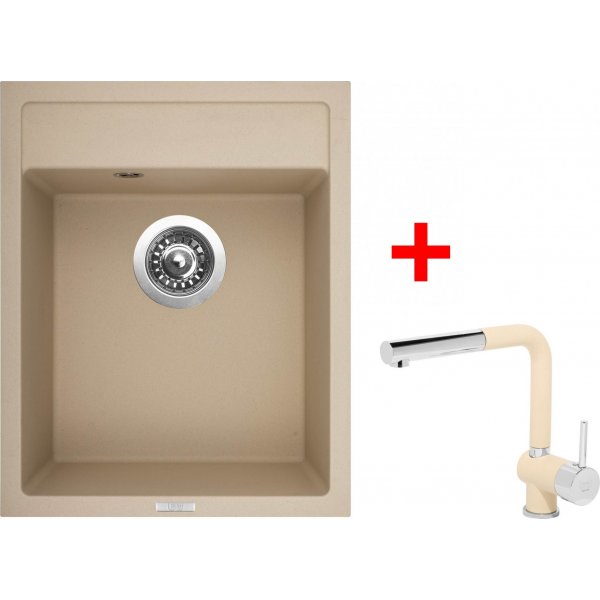 Sinks CLASSIC 400 Sahara + Mix 3 P GR - G8450