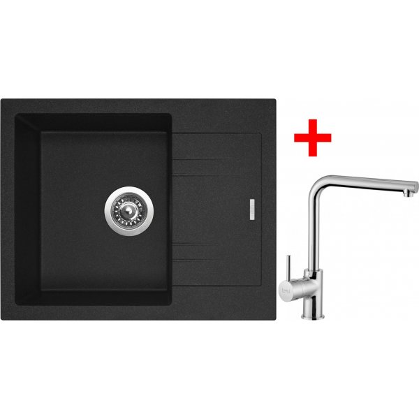 Sinks LINEA 600 Granblack + Elka - G1830