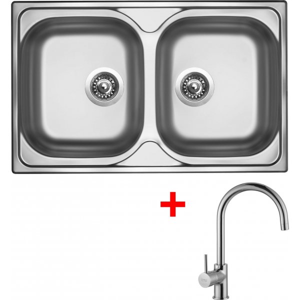 Sinks CLASSIC 800 DUO + VITALIA - N91