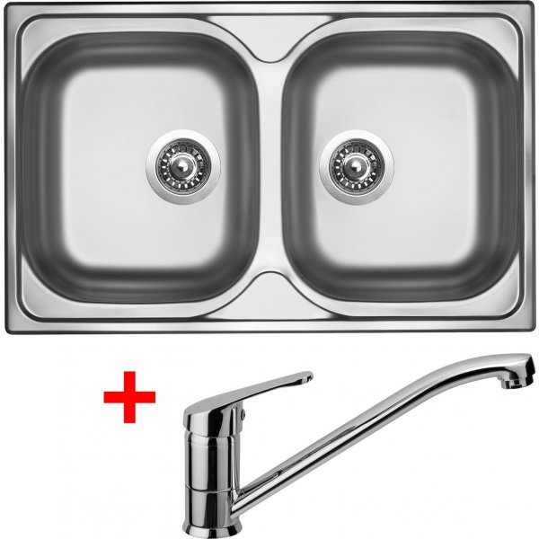 Sinks CLASSIC 800 DUO + PRONTO - N89