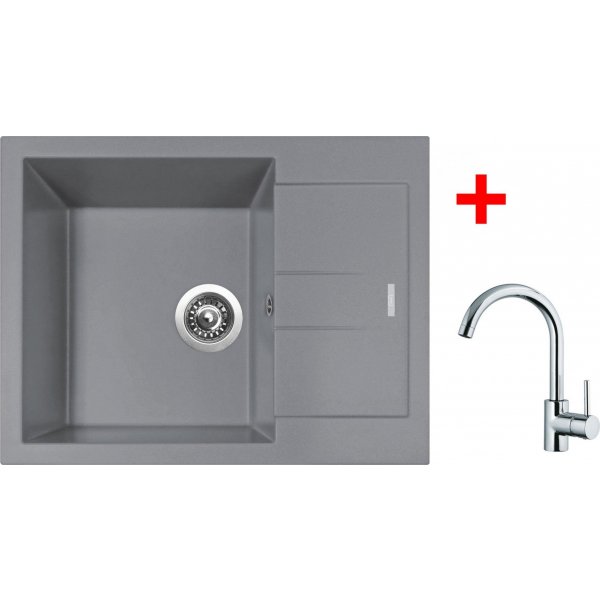 Sinks AMANDA 650 Nanogrey+MIX 35 - G185N4