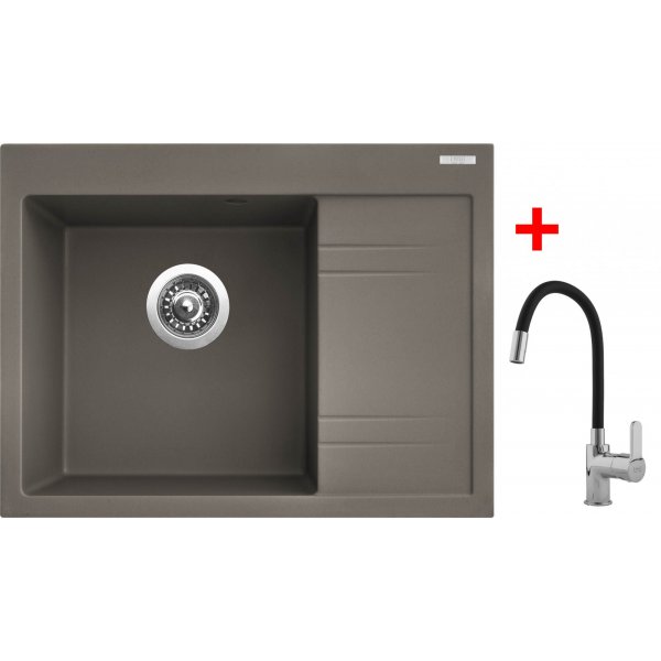 Sinks RIM 650 L Truffle + Flexia - G2554