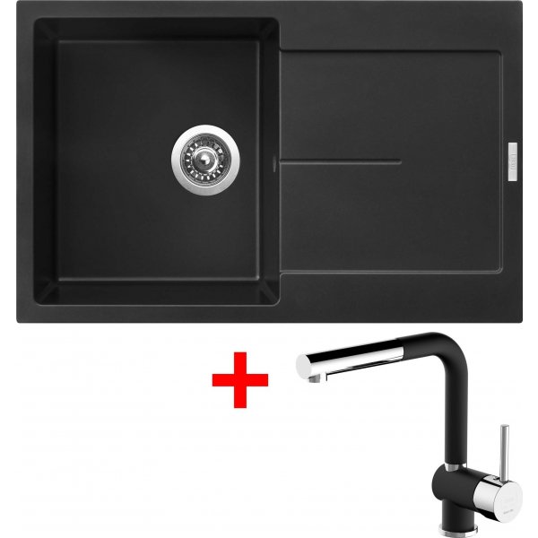 Sinks ULTIMA 790 Pureblack + Mix 3 P GR N6 - G12426