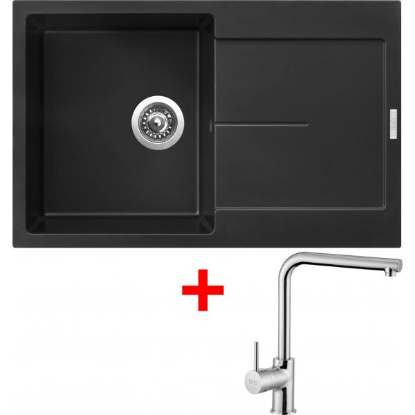 Sinks ULTIMA 790 Pureblack + Elka - G12226