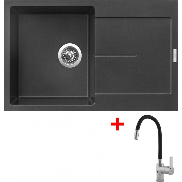 Sinks ULTIMA 790 Metalblack + Flexia - G11774