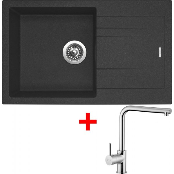 Sinks LINEA 780 Granblack + Elka - G4630