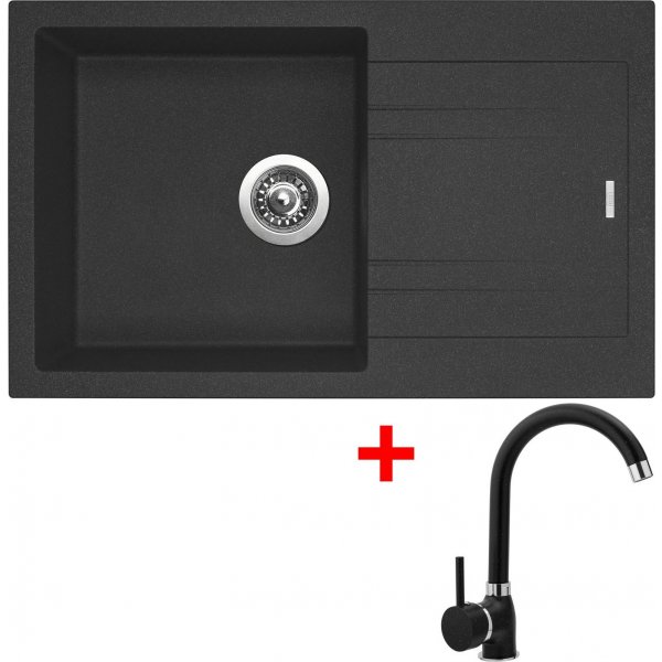 Sinks LINEA 780 Granblack + Polo GR - G4130